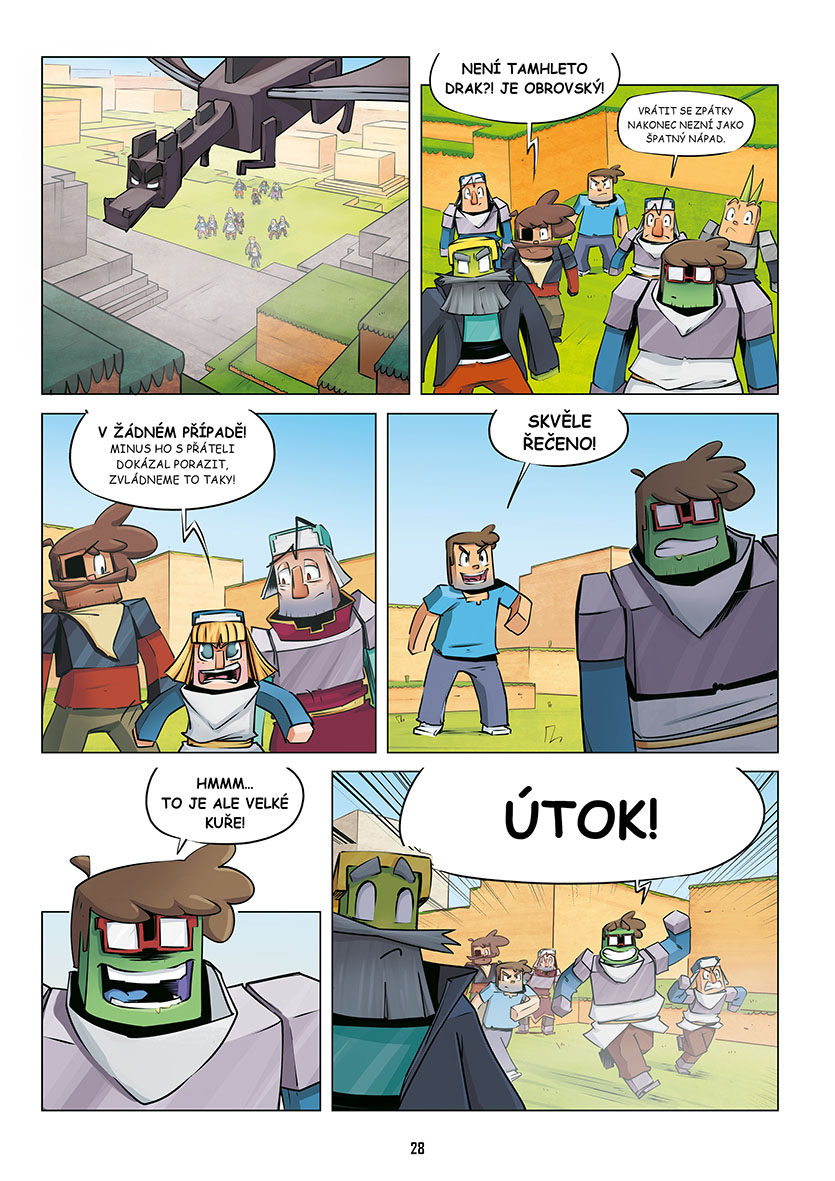 Deník malého Minecrafťáka: komiks 8