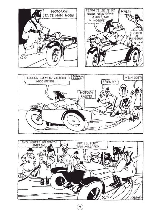 Tintinova dobrodružství 1 - omnibus 1-3