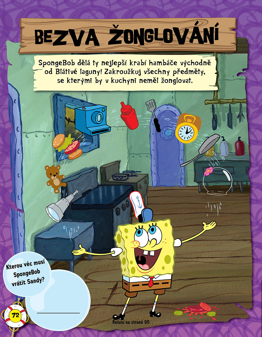 SpongeBob - Velká kniha zábavy