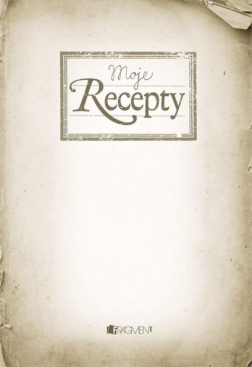 Moje RECEPTY – zápisník