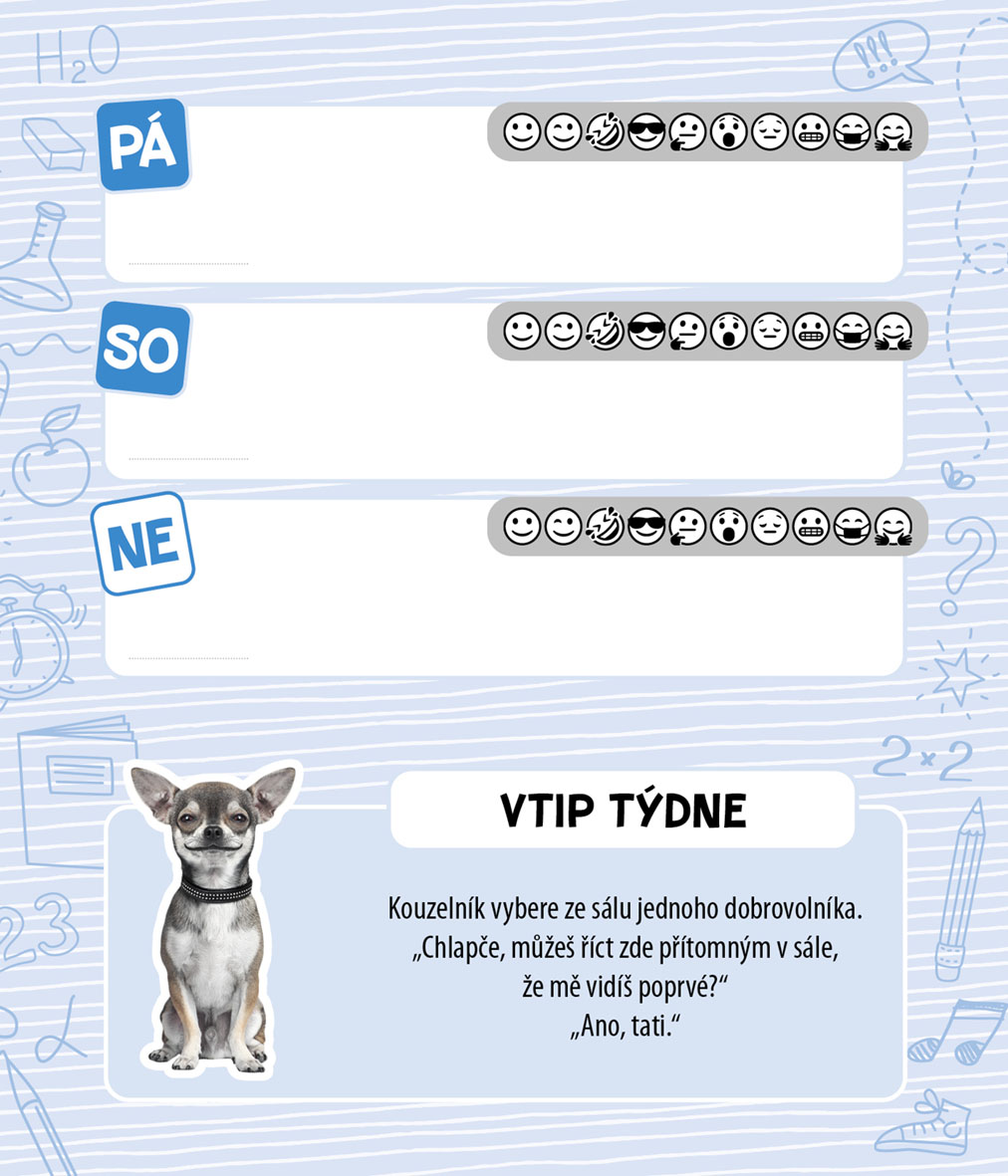 Školní zápisník - vtipy