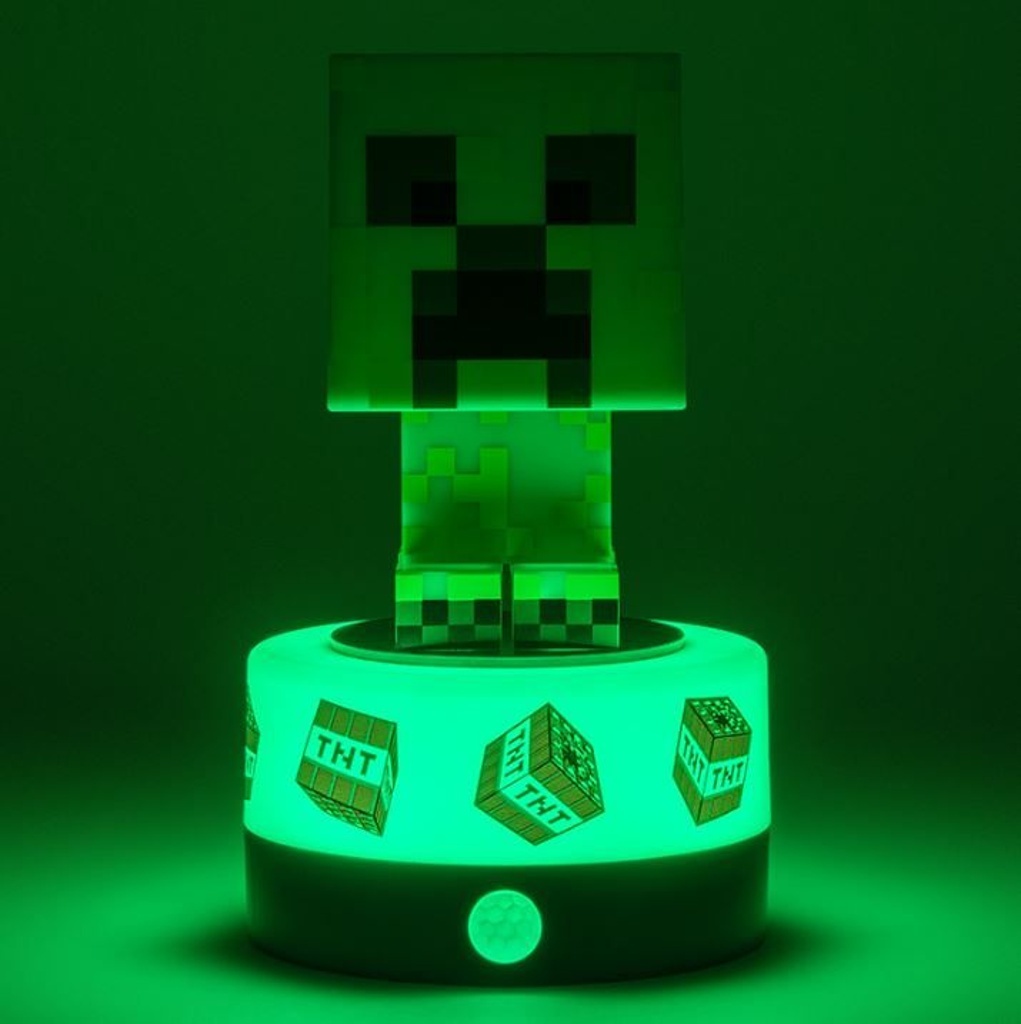 Minecraft Noční světlo Creeper