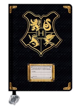 Blok A5 Harry Potter černý