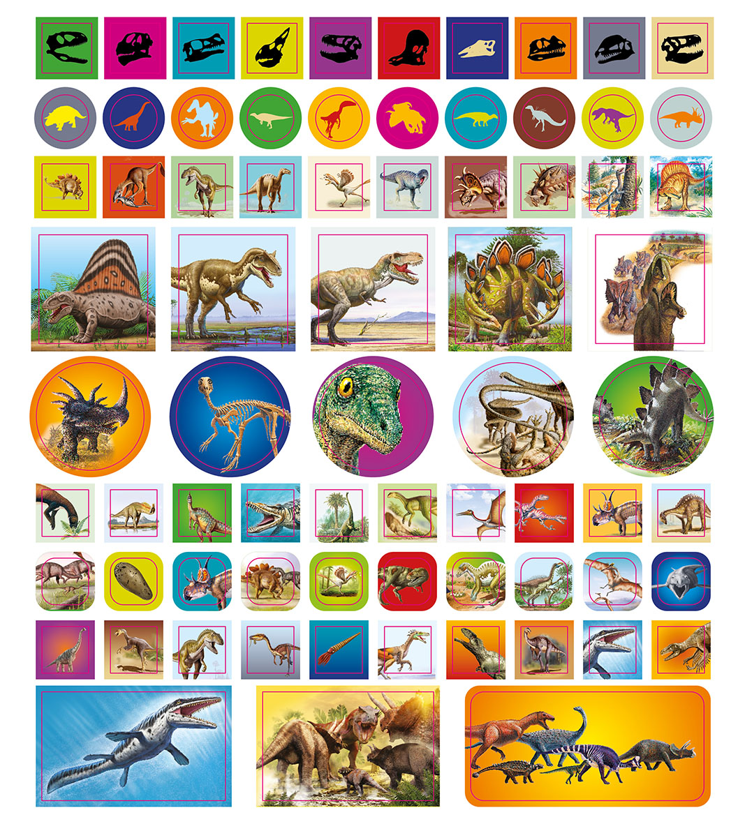 Dinosauři: Aktivity se samolepkami