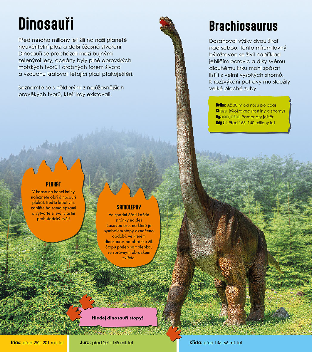 Dinosauři: Aktivity se samolepkami