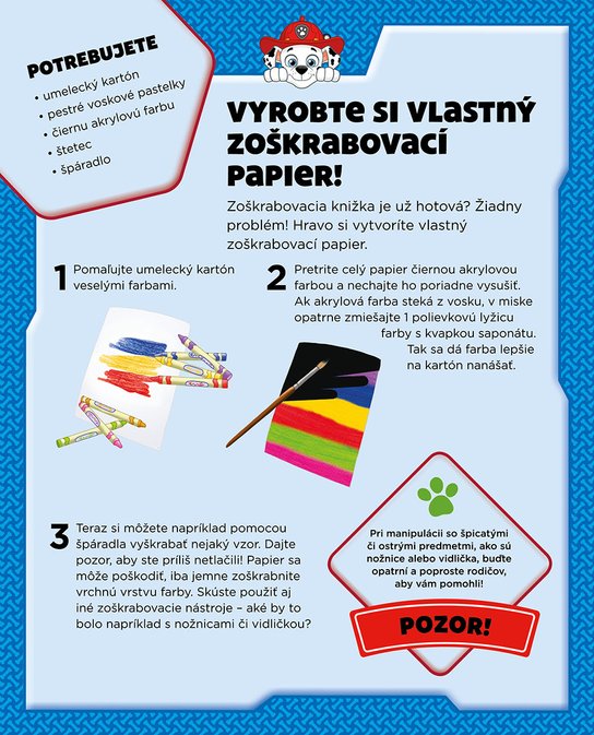 Labková patrola - Škrabky škrab