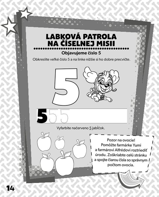 Labková patrola - Hraj sa a počítaj s labkami