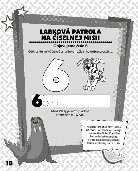 Labková patrola - Hraj sa a počítaj s labkami