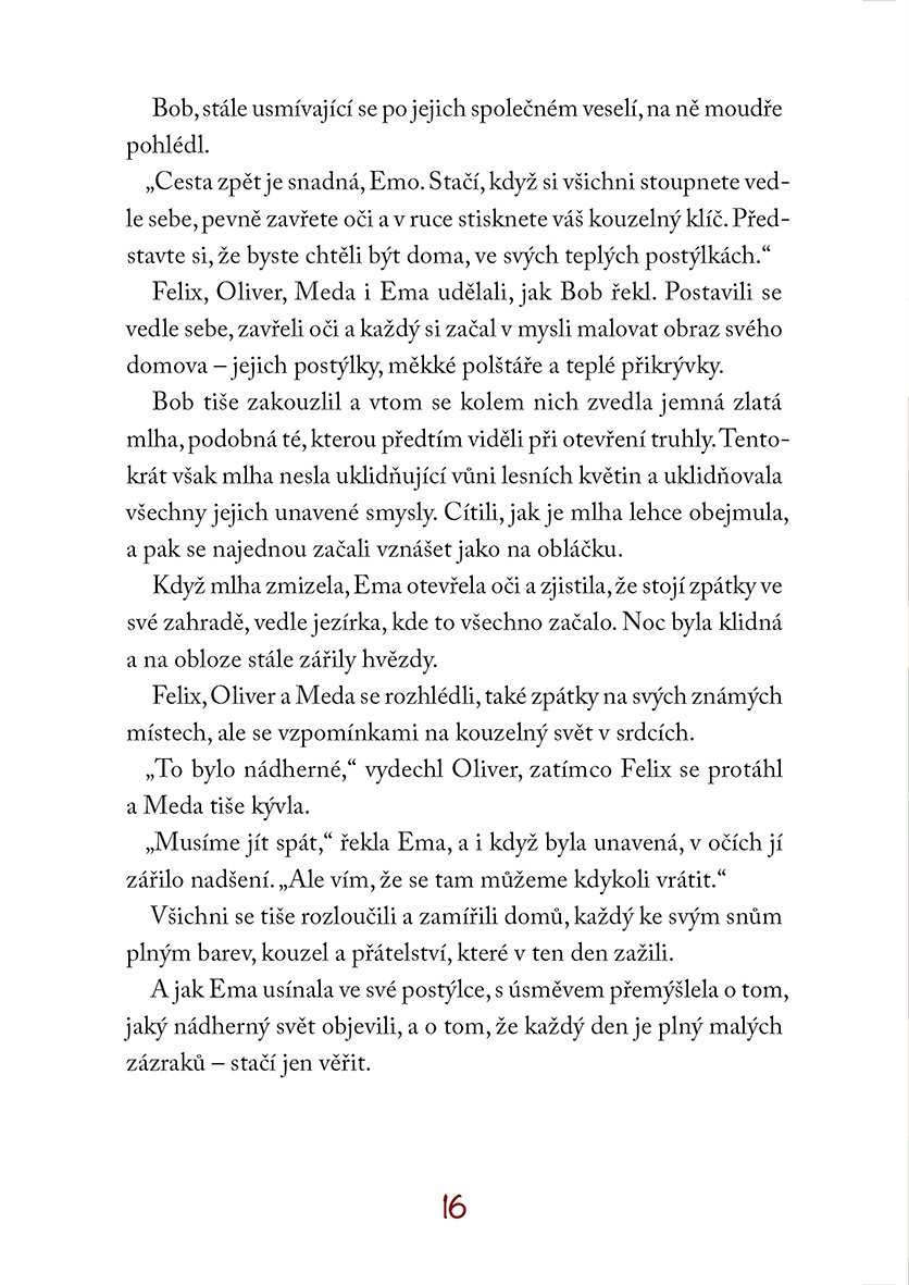 Ema a tajemství čtyř přátel
