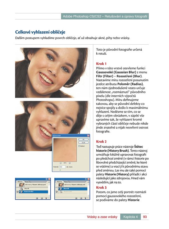 Retušování a úpravy fotografií v Adobe Photoshop CS/CS2