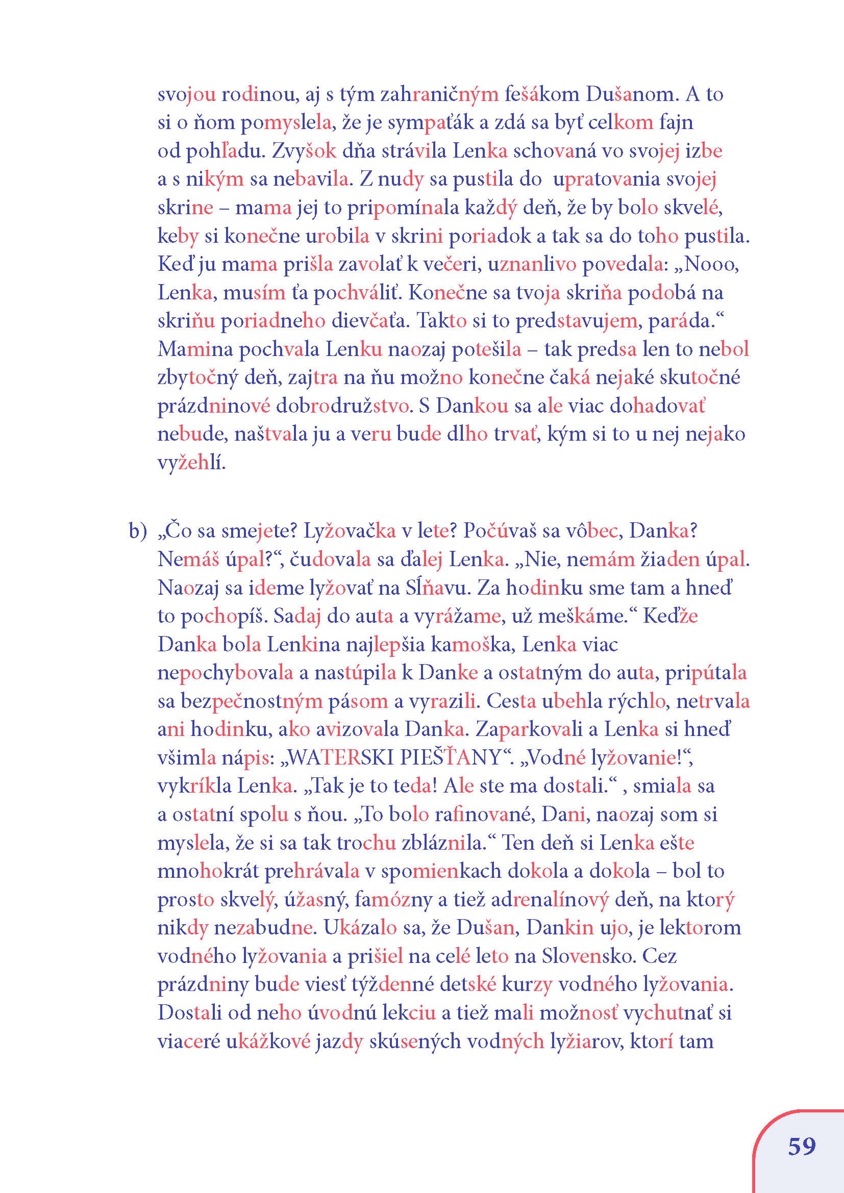 Hry s textom (nielen) pre dyslektikov