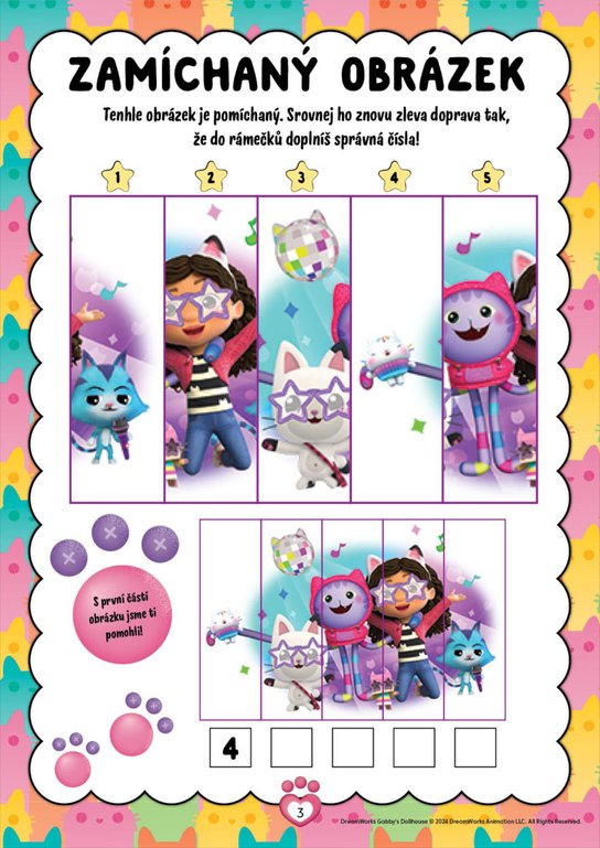 Gábinin kouzelný domek - Hádanky se samolepkami 