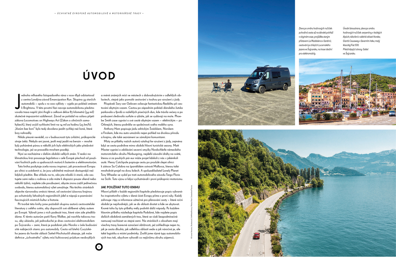 Úchvatné evropské automobilové a motorkářské trasy