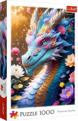 Puzzle Barevný drak 1000 dílků