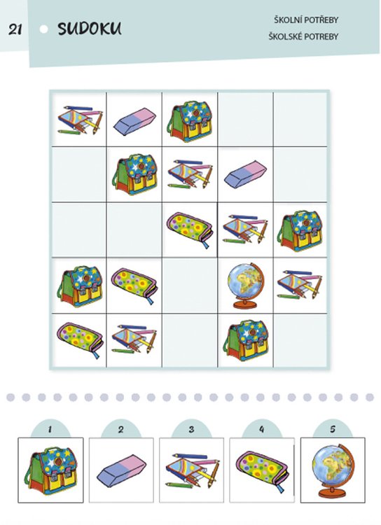 Dolepuj sudoku + Aktivity