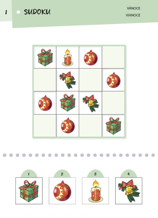Dolepuj sudoku + Aktivity