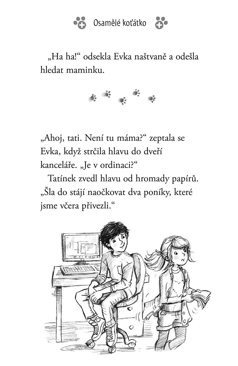 Zachráněná zvírátka: Osamělé koťátko