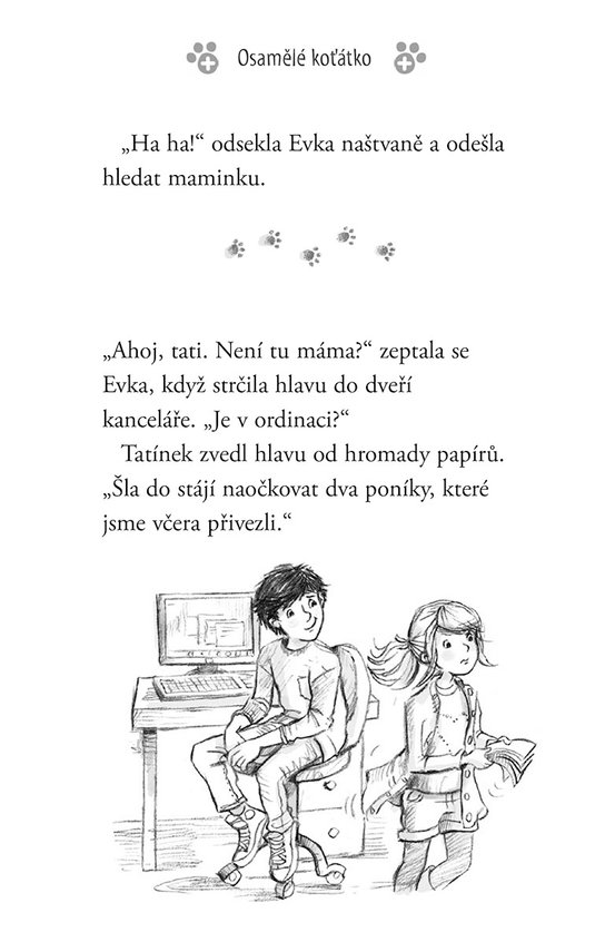 Zachráněná zvírátka: Osamělé koťátko