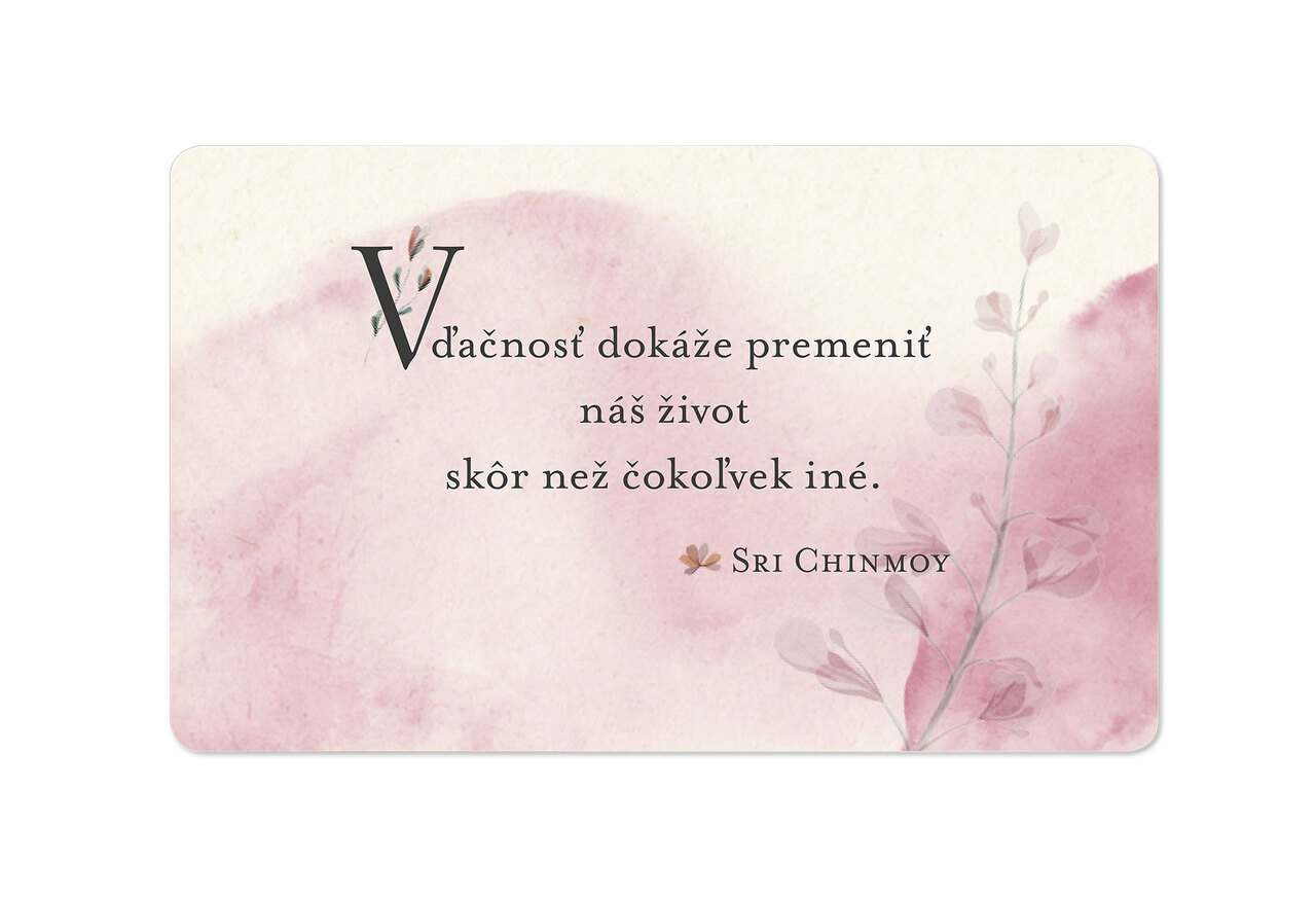 Sila vďačnosti
