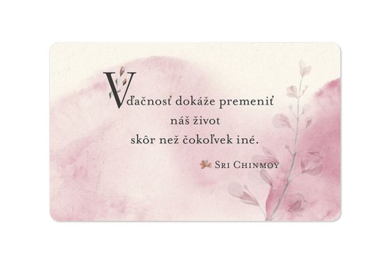 Sila vďačnosti