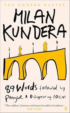 89 Words followed by Prague, A Disappearing Poem