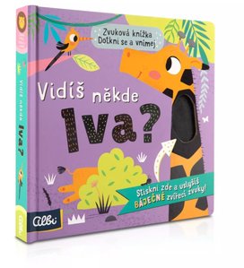 Žirafa Hmatové zvukové leporelo