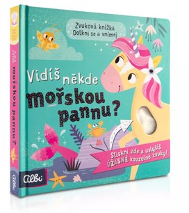 Jednorožec Hmatové zvukové leporelo