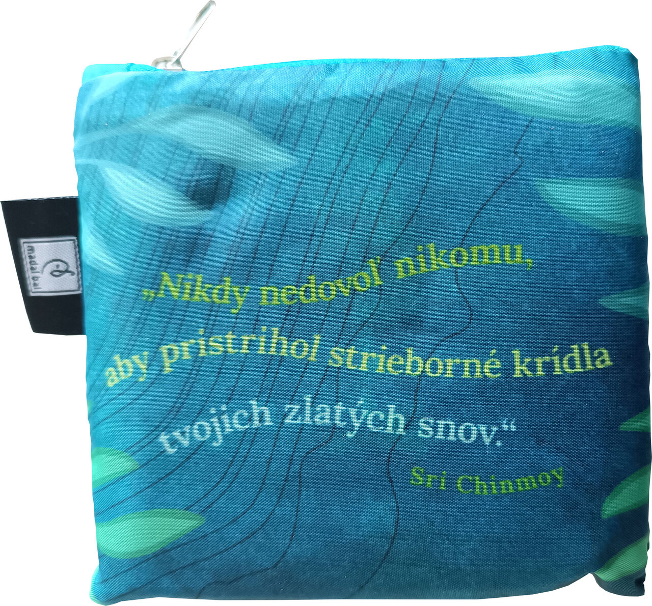 Taška nákupná skladacia "Nikdy nedovoľ nikomu"