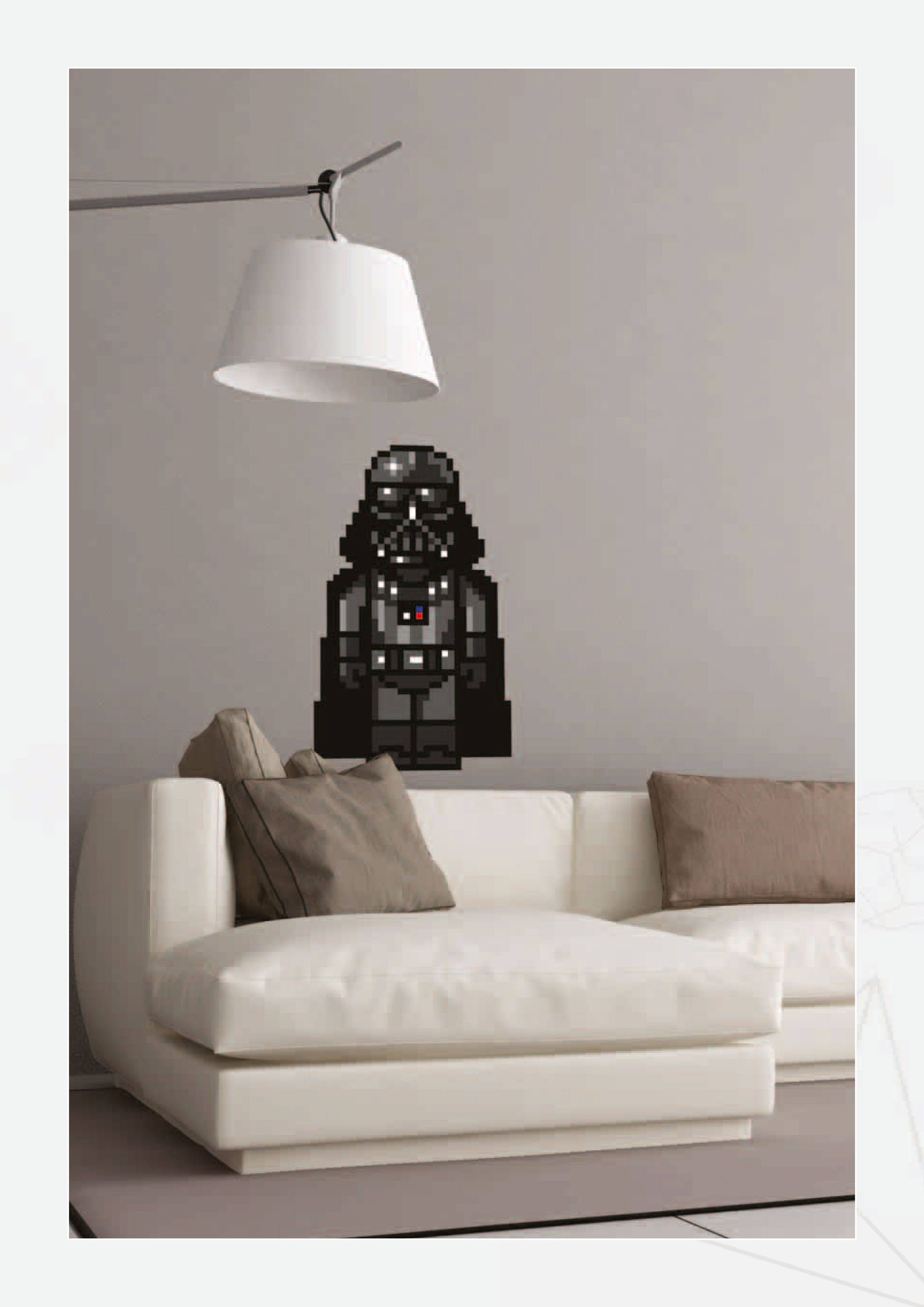 STAR WARS: Pixelové samolepky