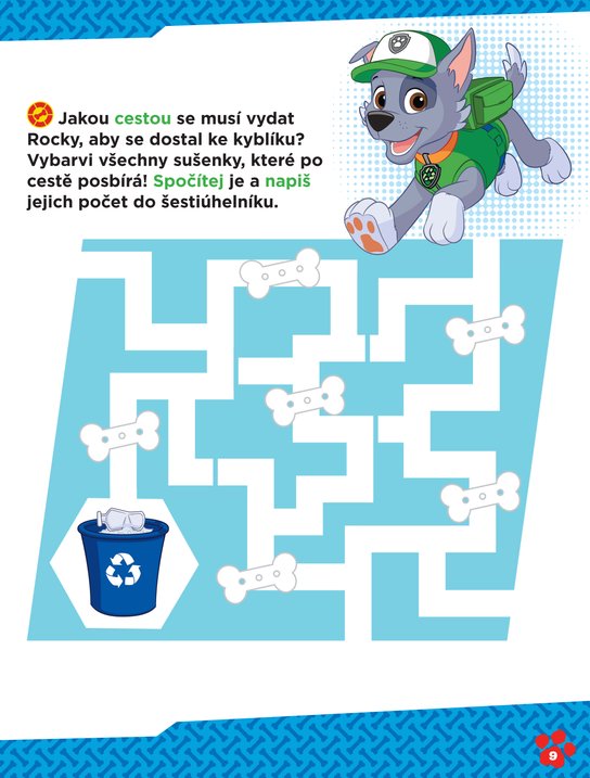 Tlapková patrola - Knížka zábavných úkolů