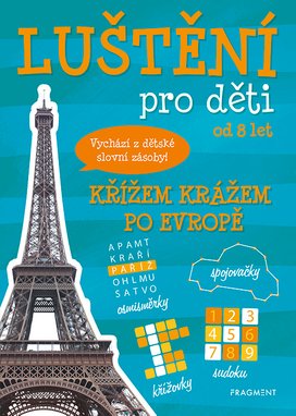 Luštění pro děti - Křížem krážem po Evropě