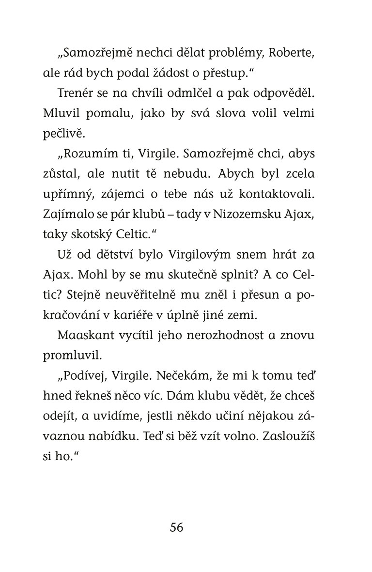 Hvězdy fotbalového hřiště - Van Dijk