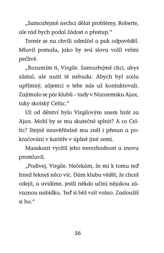 Hvězdy fotbalového hřiště - Van Dijk