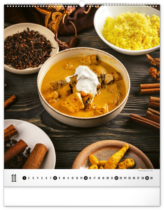 Gourmet 2026 - nástěnný kalendář