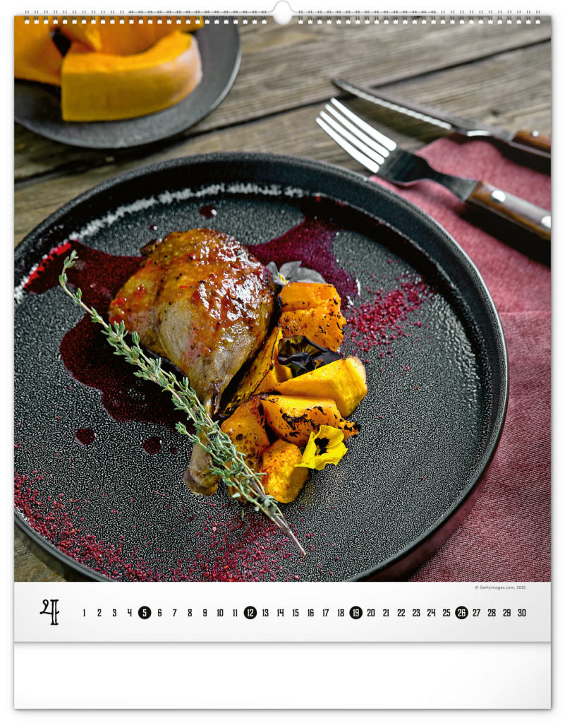 Gourmet 2026 - nástěnný kalendář