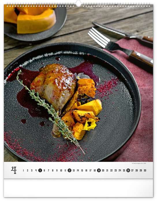 Gourmet 2026 - nástěnný kalendář