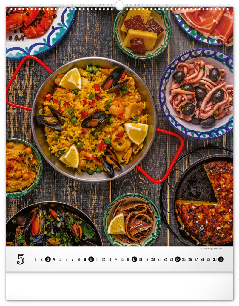 Gourmet 2026 - nástěnný kalendář