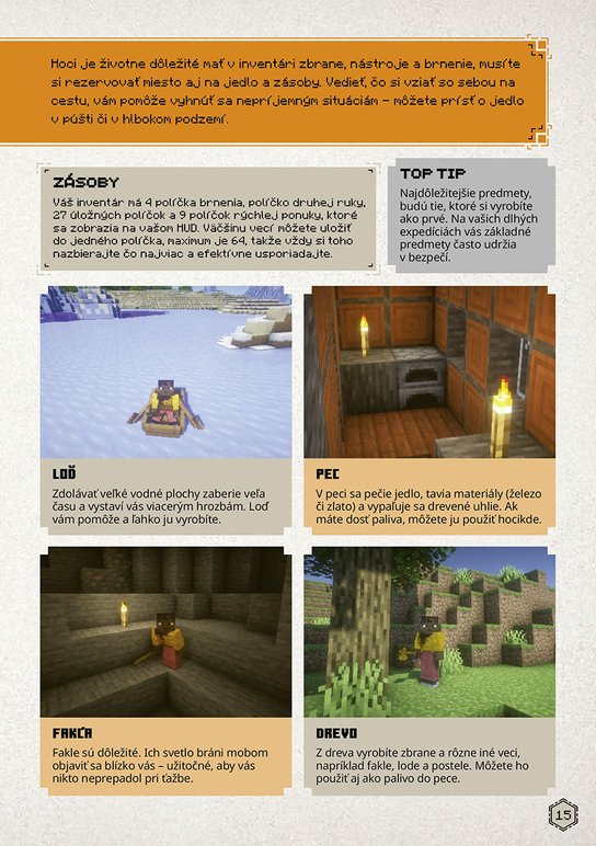 Minecraft - Príručka prieskumníka