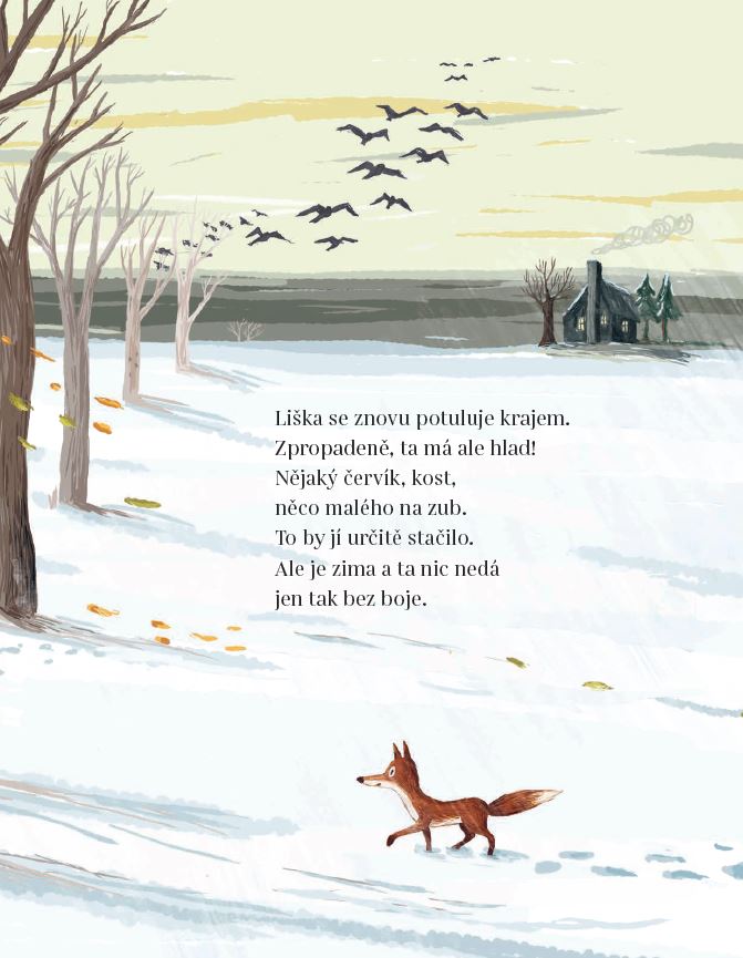 Zima v lese