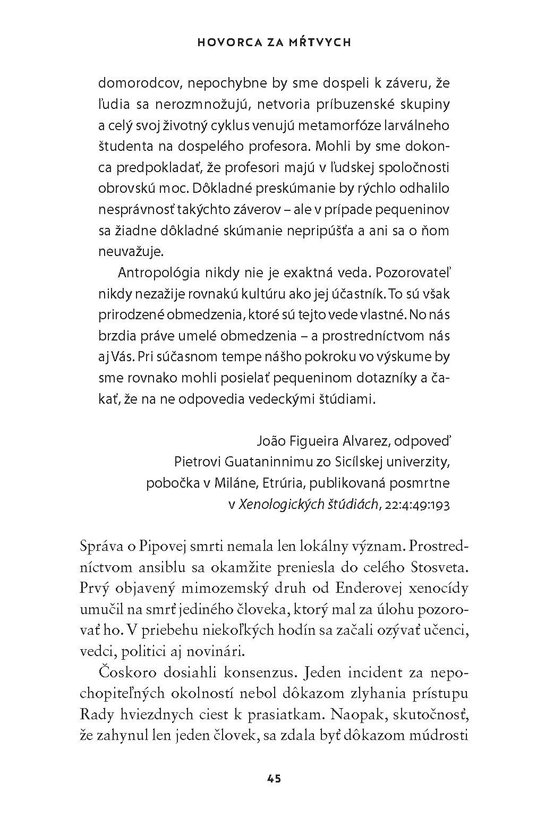 Hovorca za mŕtvych