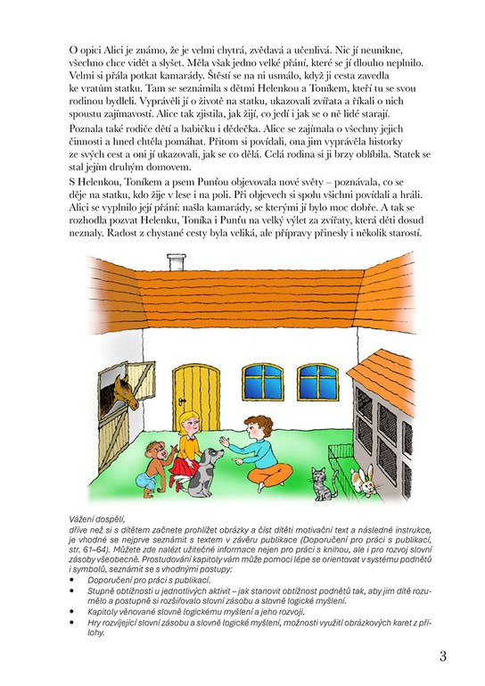 Rozvoj řeči a slovně logického myšlení, 2. díl