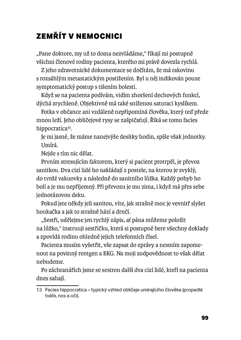 Lékař na příjmu