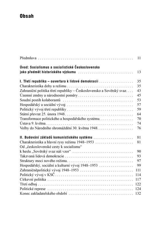 Československo v období socialismu 1945-1989