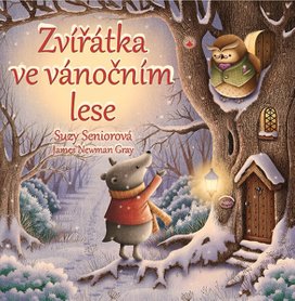 Zvířátka ve vánočním lese