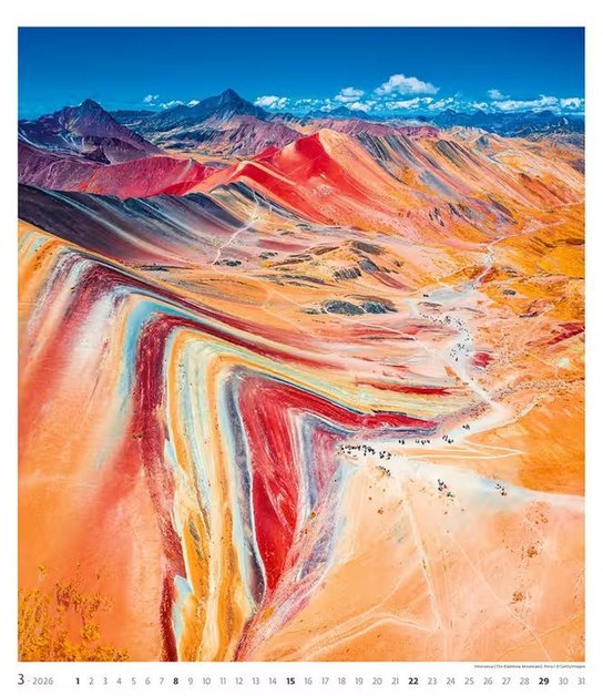 Geo Art 2026 - nástěnný kalendář