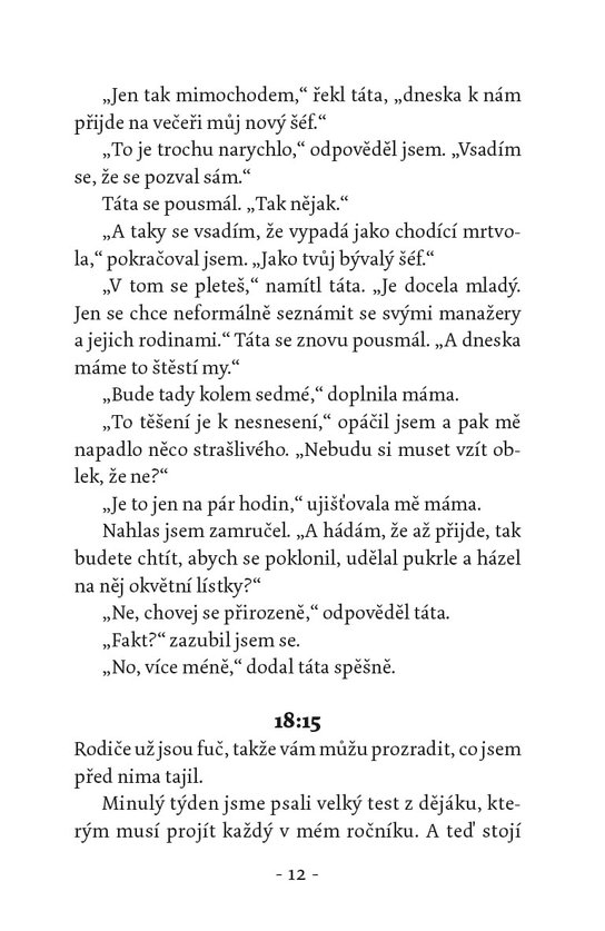 Mí praštění rodiče