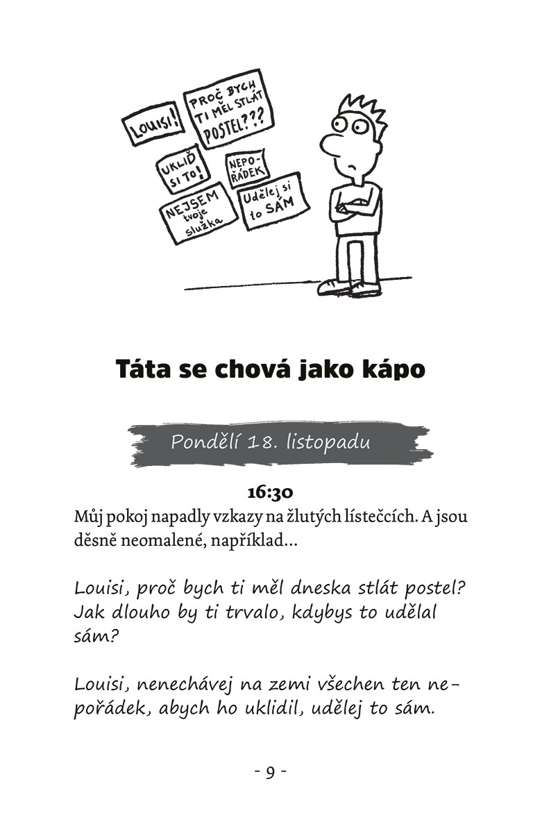 Už z těch rodičů šílím
