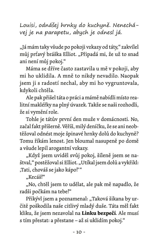 Už z těch rodičů šílím