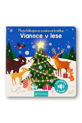Moja blikajúca zvuková knižka Vianoce v lese