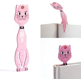 LED lampička ke čtení Thinking gifts Flexilight Cat